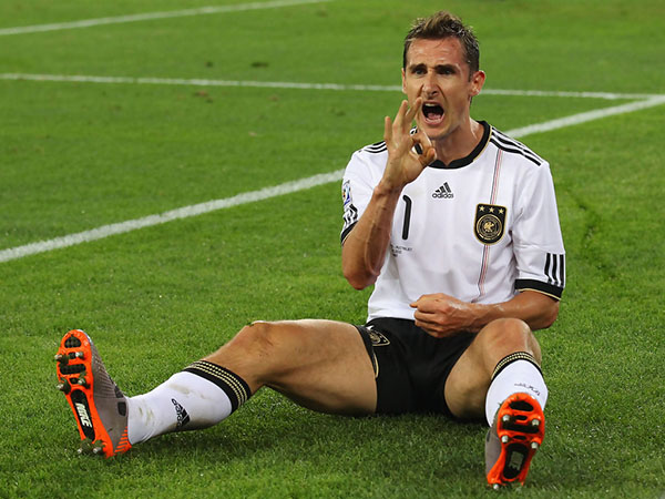 Cầu thủ ghi nhiều bàn thắng nhất world cup Miroslav Klose