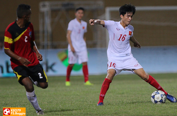Phan Thanh Hậu trong màu áo U19 Việt Nam tại giải U19 ĐNÁ 2016