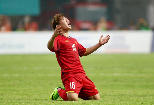 Cầu thủ giàu nghị lực Trần Minh Vương