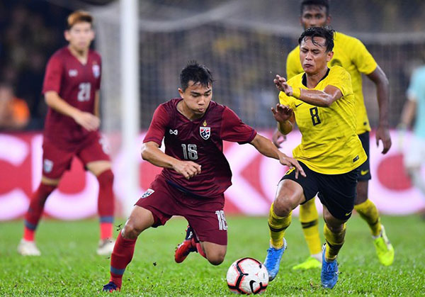 Thái Lan có thất bại bất ngờ trước đối thủ được đánh giá thấp hơn Malaysia