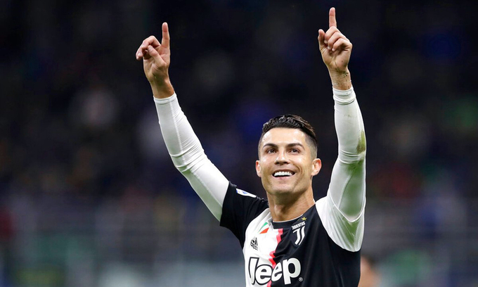 Ronaldo được bầu chọn là cầu thủ ảnh hưởng nhất