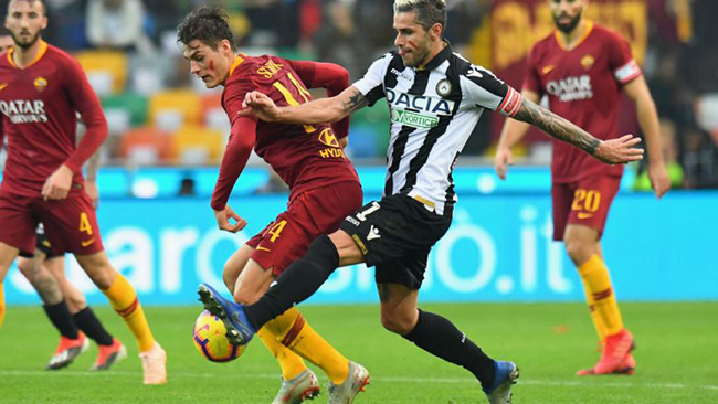 Nhận định – Soi kèo: Roma vs Udinese, 02:45 ngày 03//07